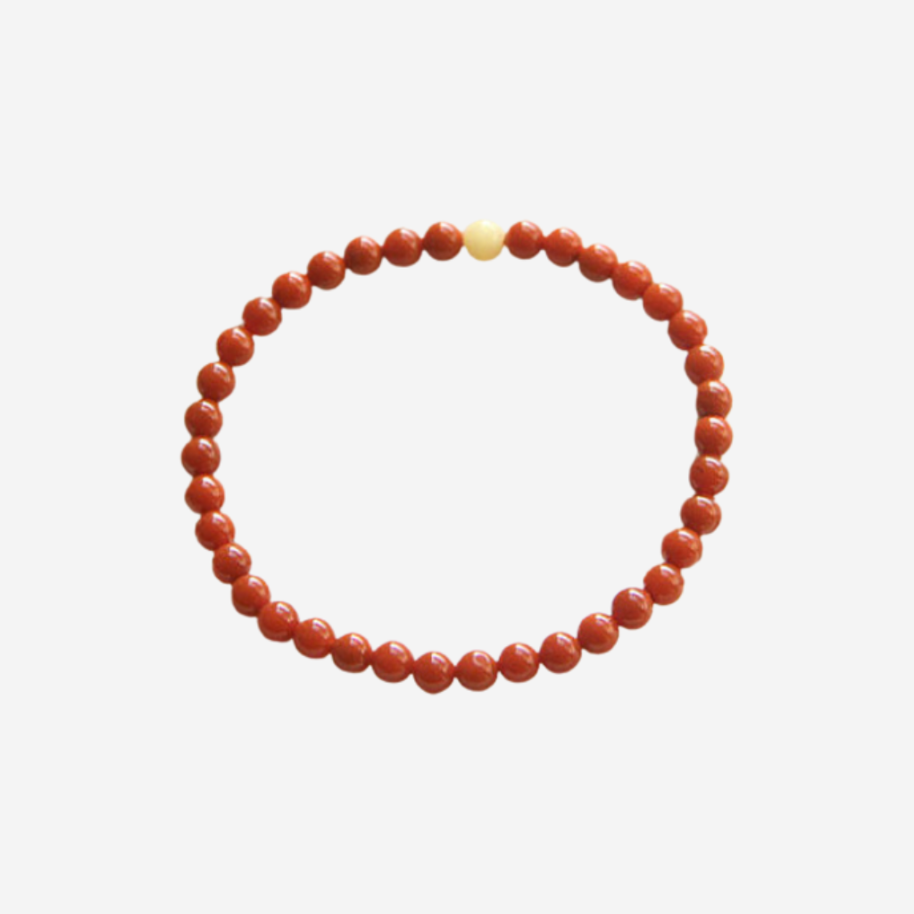 Natural South Red Agate Bracelet