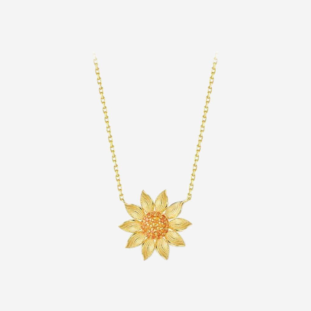 Sunflower Necklace