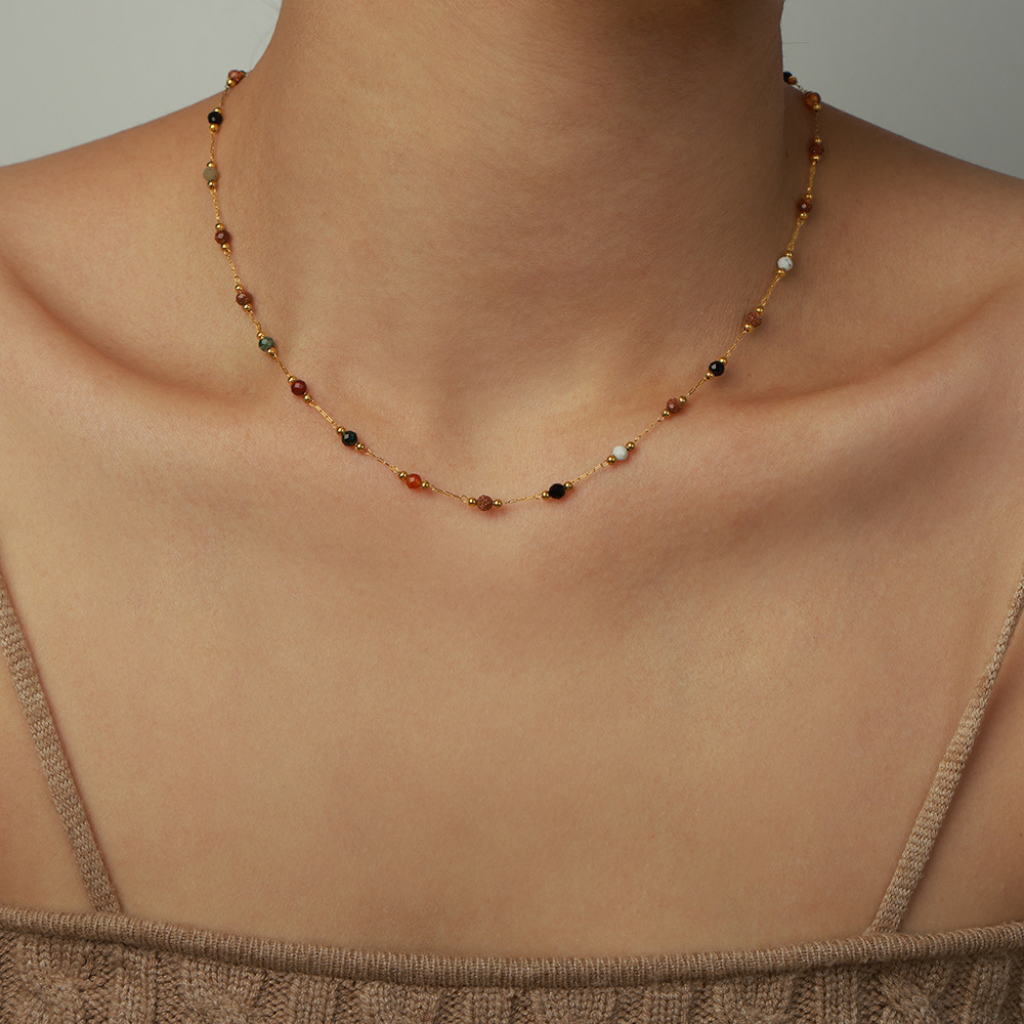 Natural Stone Necklace