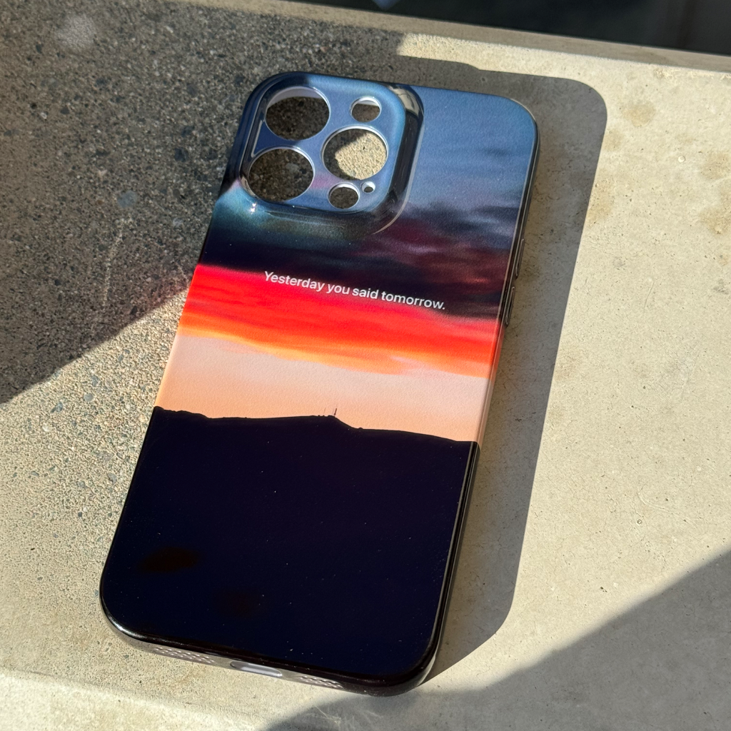 Dusk Silhouette Phone Case