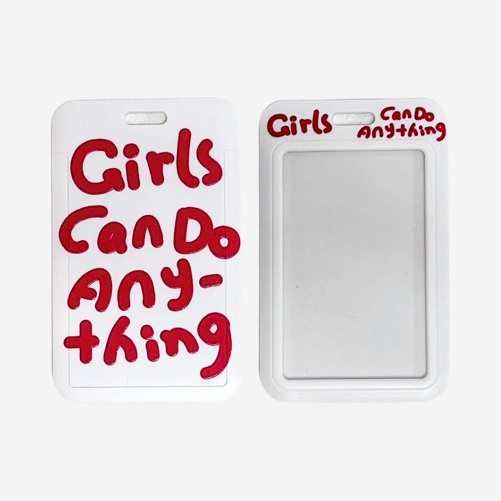 Girls Can Do Anything Card Sleeves